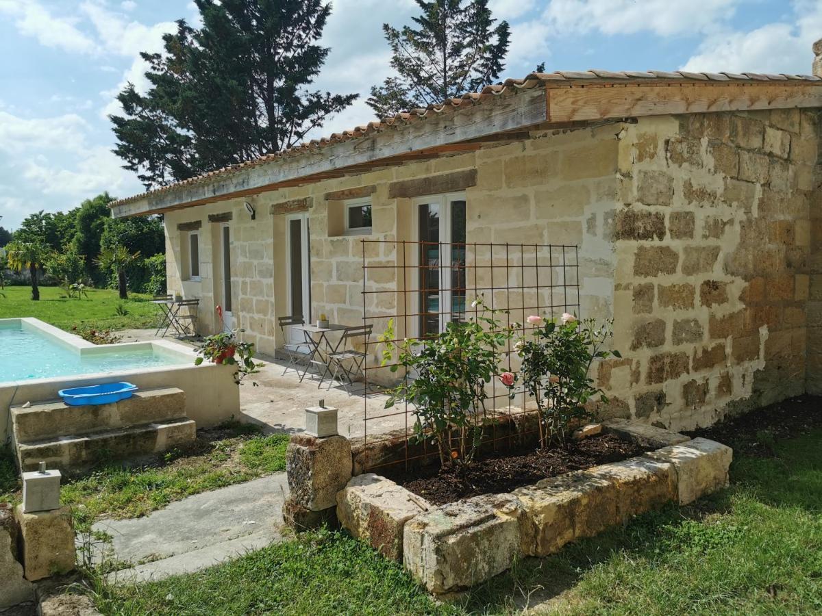 Jolie Villa Avec Piscine Dans Le St Emilionnais Sainte-Terre Dış mekan fotoğraf
