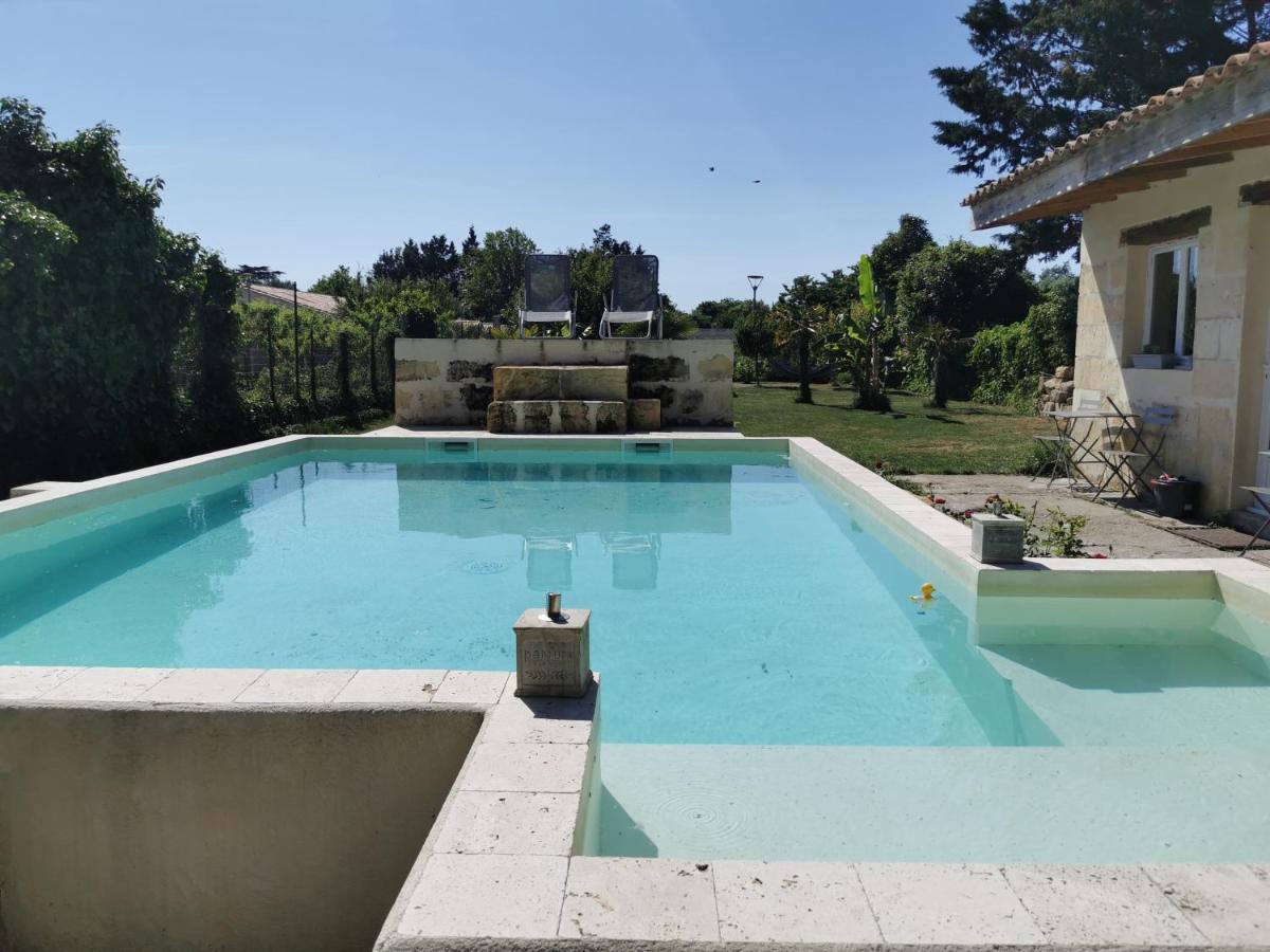 Jolie Villa Avec Piscine Dans Le St Emilionnais Sainte-Terre Dış mekan fotoğraf