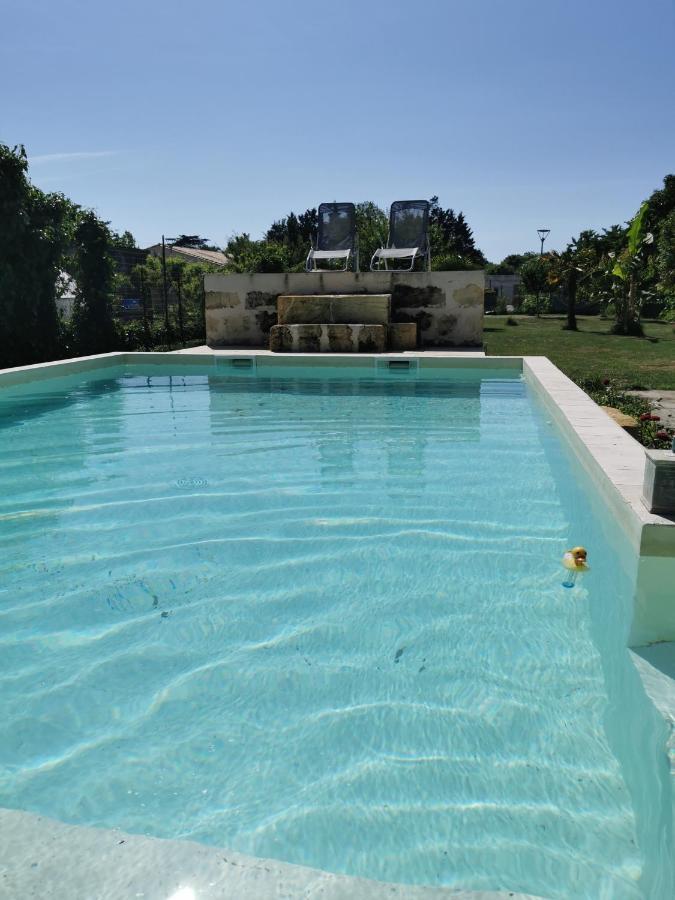 Jolie Villa Avec Piscine Dans Le St Emilionnais Sainte-Terre Dış mekan fotoğraf