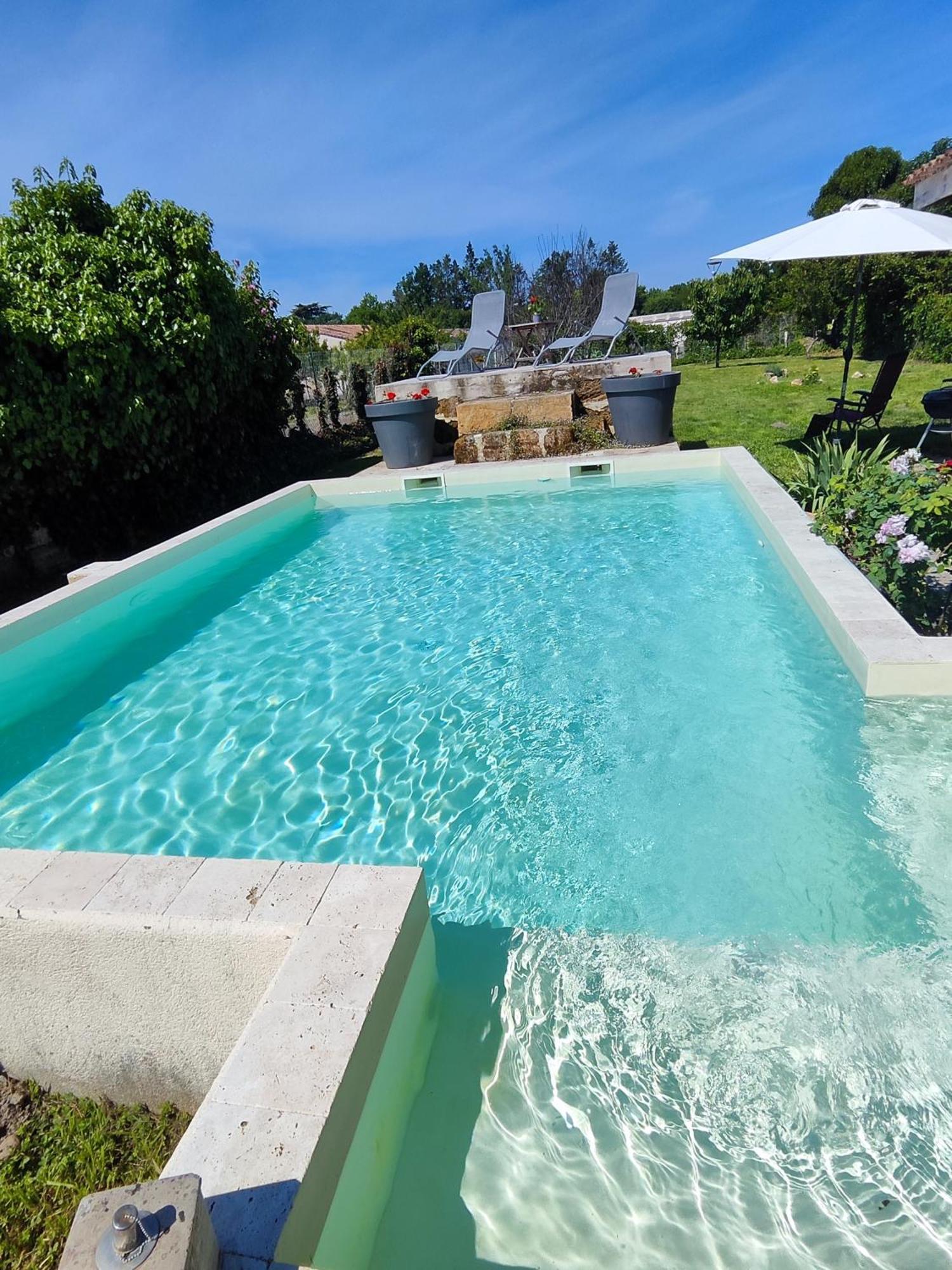 Jolie Villa Avec Piscine Dans Le St Emilionnais Sainte-Terre Dış mekan fotoğraf