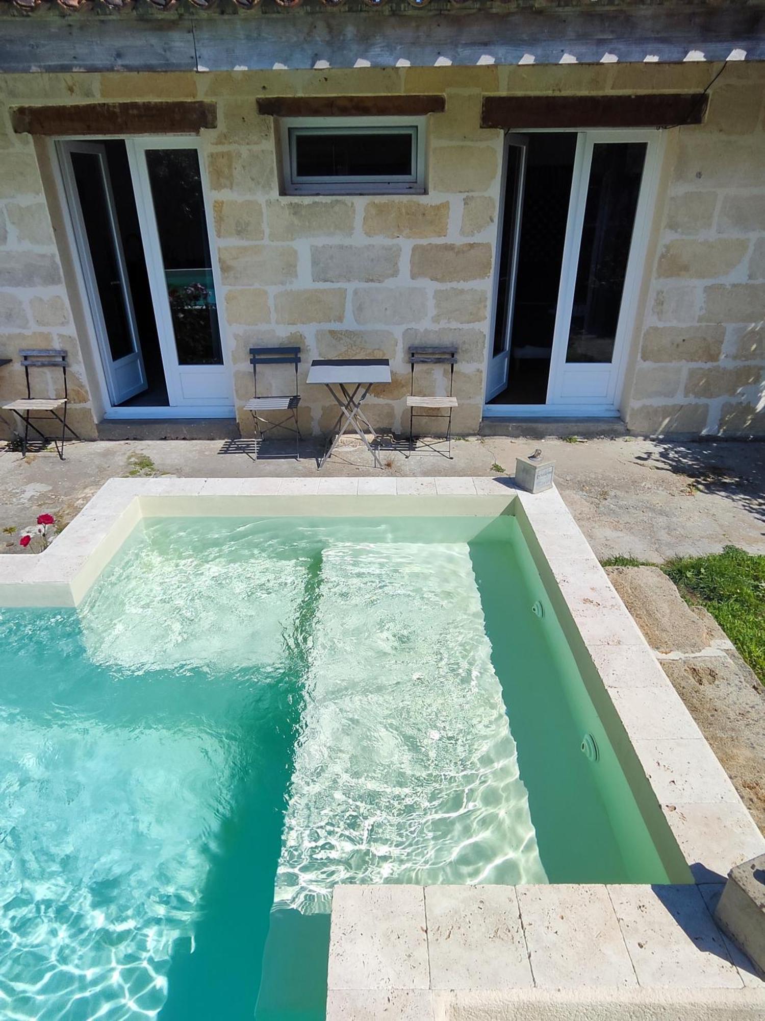 Jolie Villa Avec Piscine Dans Le St Emilionnais Sainte-Terre Dış mekan fotoğraf